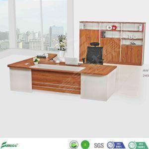 China Supply Luxury CEO Manager Melamine Wooden Executive Modern Office Desk for Office Furniture (AB16219)