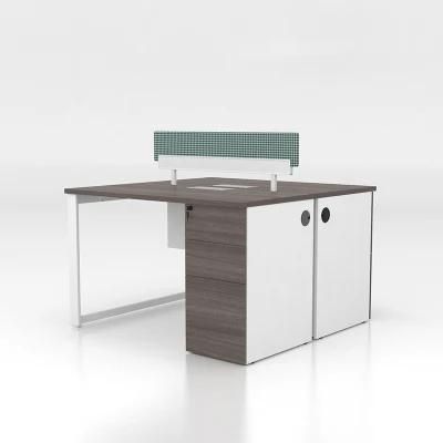 High Quality Office Desk Furniture Modern Two Seat Office Workstation