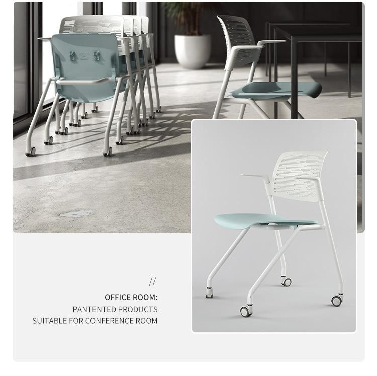 Italy Design Stackable Colorful Plastic Office Chair
