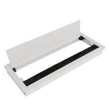 Desk Square Plastic Cable Grommet Waterproof Dustproof