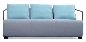 Upholstered Single Sofa for Office Soft Seating with Steel
