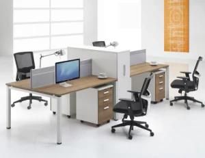 Modular 4 Seaters Combined Straight Office Staff Workstation