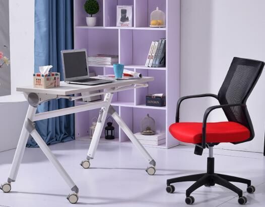 Modern Ergonomic Furniture Mesh Computer Office Midback Task Chair Red Color