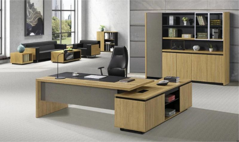 New Design Right-Angle Cube Decorative Wooden Dark Bookcase