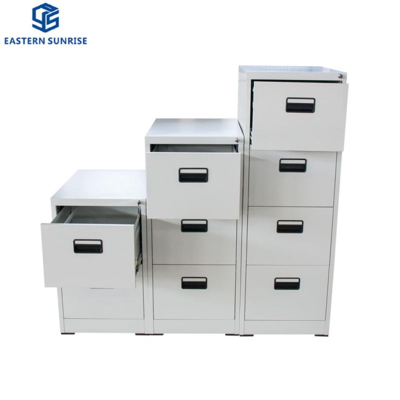 4 Drawer Document Steel Cabinet Vertical File Cabinet