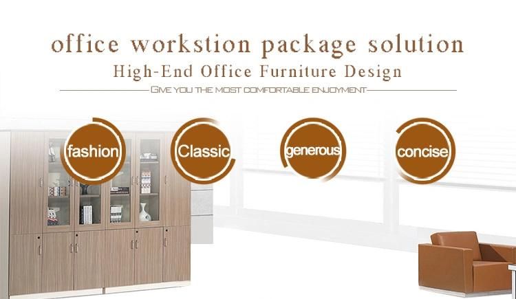 Customize Office Furniture 4 Seater Workstation for Open Working Area