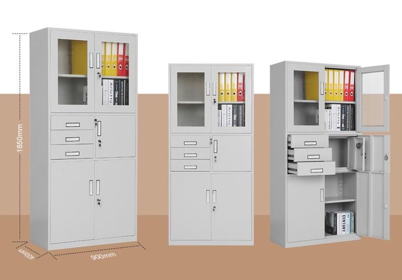 Steel File Storage Cabinet with 3 Drawers