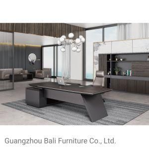 2021 Modern New Designed Elegant Wooden CEO Boss Office Executive Desk (BL-WN07D2602)