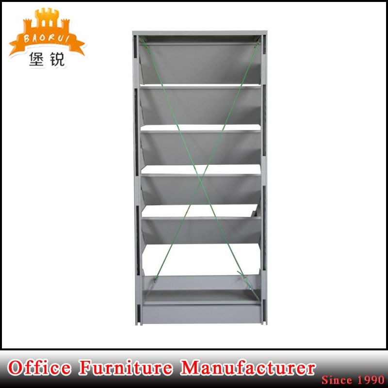 Library Book Display Shelf Metal Magazine Shelf