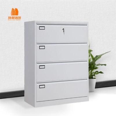 Customized 4 Drawer Storage Cabinet Steel Office Furniture