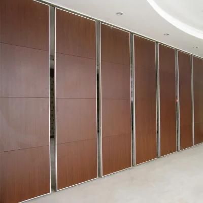 Melamine Finish Acoustic Rotating Sliding Movable Partition Walls for Exhibition Hall