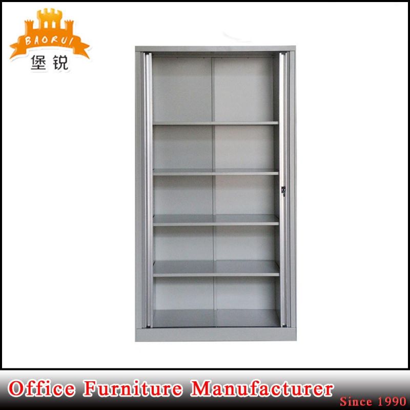 Office Metal Tambour Door File Cabinet with 4 Shelves