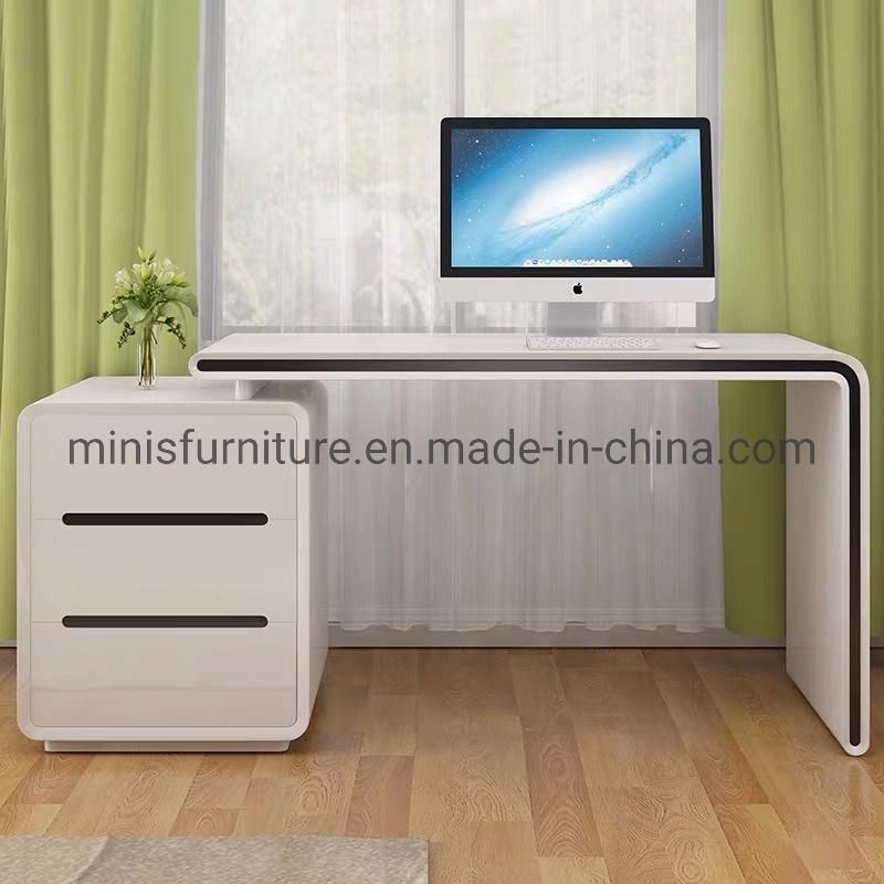 (MN-CT93) Simple Design Office Furniture Wood Color Computer Desk