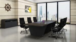 Melamine Conference Table Meeting Desk Office Table Modern New Design Office Furniture 2019