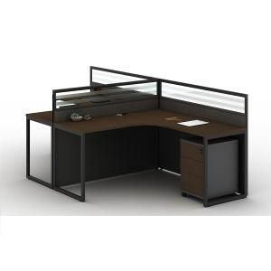 Best Price T Shaped Wood Office Cubicle Melamine Partition Desk