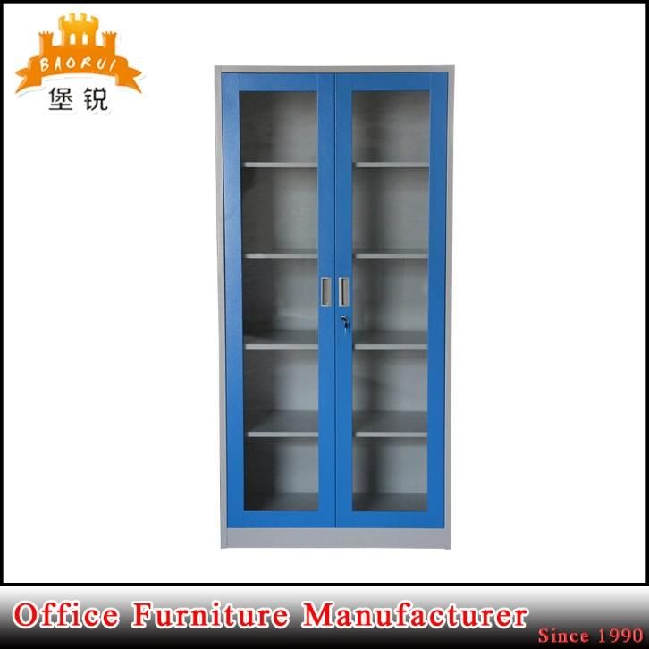 as-018 2 Glass Door Sliding Door File Cabinet Steel Cabinet/Book Cupboard