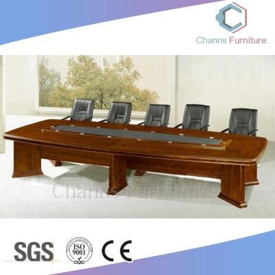 Big Size Hotel Furniture 12 Persons Training Table Meeting Desk for Conference Room (CAS-VMA05)