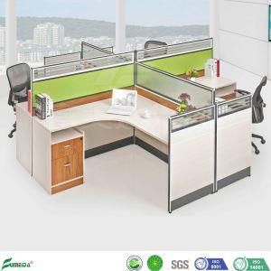 New Style Four Person Office Workstation SGS Standard (AP15206-4-4)