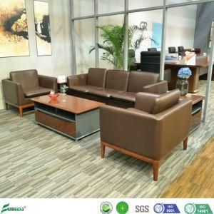 Modern Couch Leather Upholstered Sofa for Apartment and Office