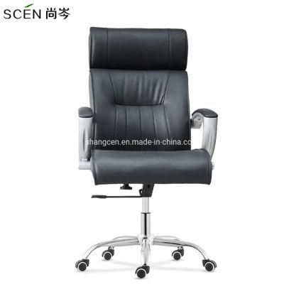 China High-Back Genuine Leather Material Excutive Office Chairs