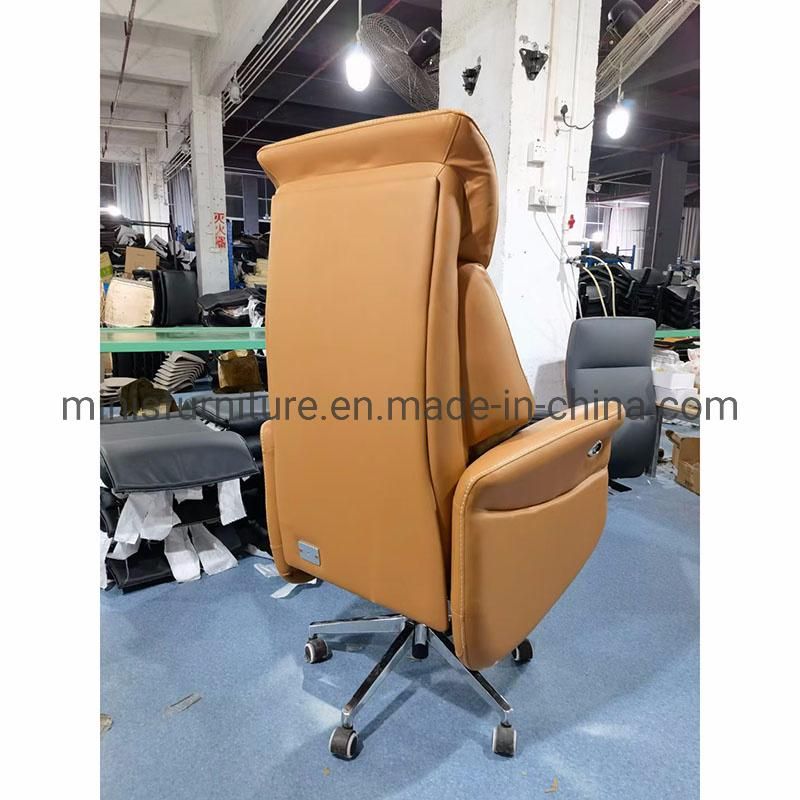 (M-OC316) Boss Office Furniture Black Swivel High Back Recliner Chair
