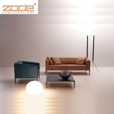 Zode Modern Home/Living Room/Office Furniture North European Style Leather Sofa Three Seat Sofa