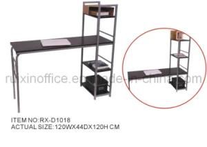 New Melamine Office Desk with Bookshelf (RX-D1018)