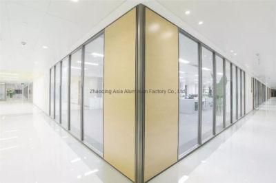 Single Glaze Aluminum Office Partion with Single Glass