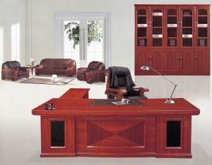Office Table Executive Table Shining Glossy Finish Paper Melamine Desk Boss Manager Table