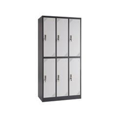 Steel 3 Drawer Swing Glass Door File Cabinet