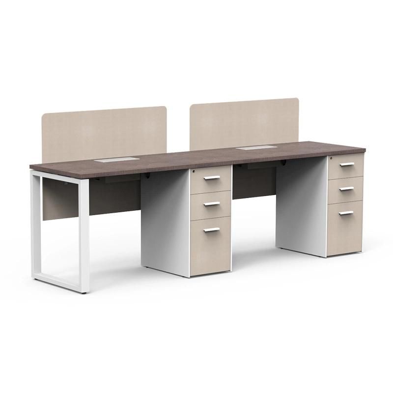 Modern Office Desk Furniture Computer Table Two Person Workstations