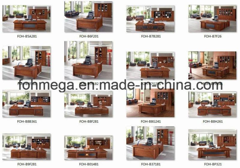 2 Meter Classic Walnut Executive Table Office Furniture