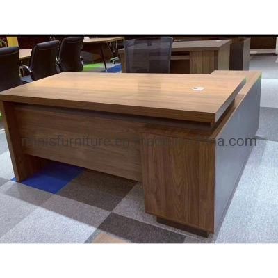 (M-OD1191) Popular in Stock Office Furniture Wooden Office Table with Movable Drawer