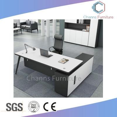 Modern White Boss Desk Nice Furniture Manager Office Table (CAS-MA08)