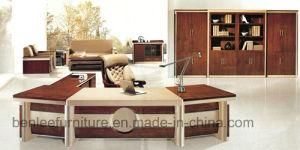 L Shape Modern Office Wood Furniture Executive Desk (BL-XY035)