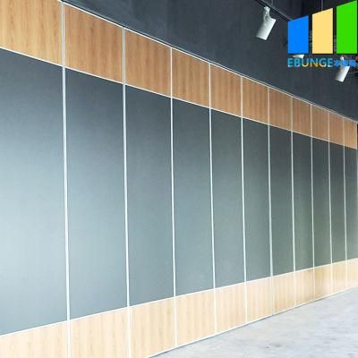 Melamine Panel Collapsible Soundproofing Sliding Wall Folding Partitions