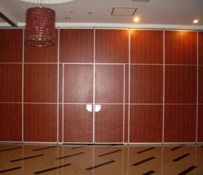 Operable Partition Wall Wooden Sliding Acoustical Room Dividers for Banquet Hall