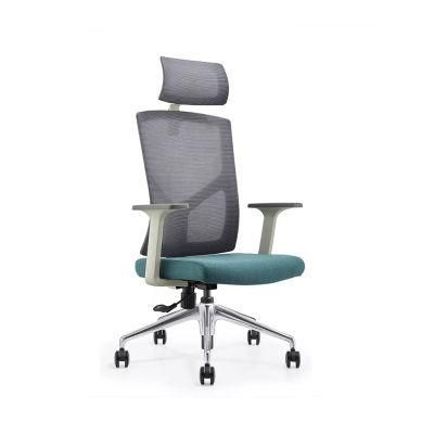 Factory Direct Sales Office Chair with Headrest Home Computer Chair Mesh Staff Chairs