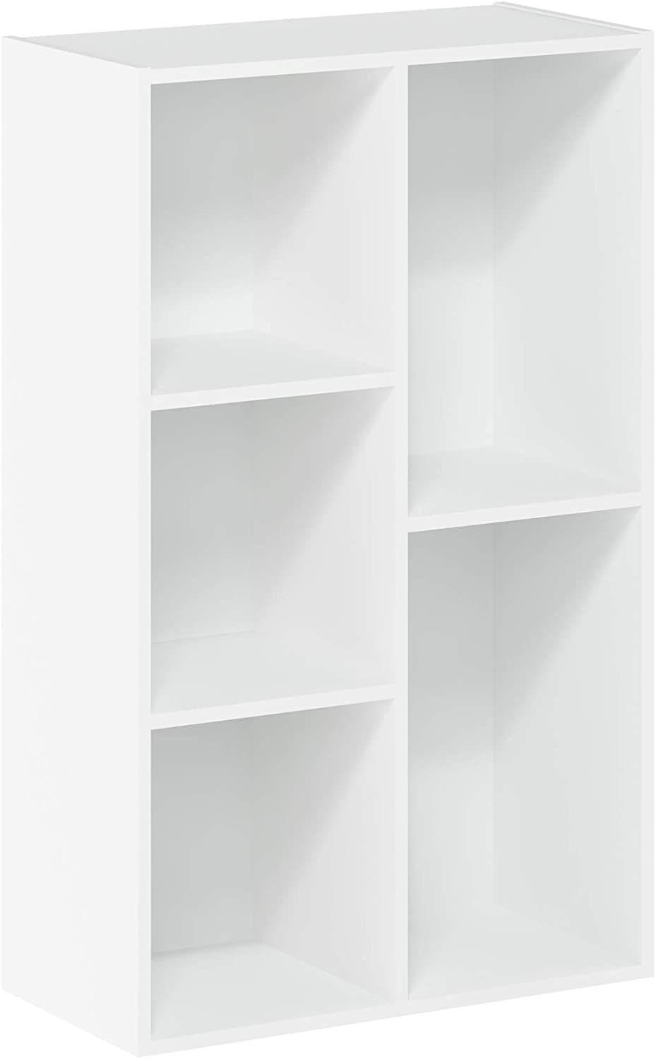 5-Cube Open Shelf Bookcase Bookshelf Bookshelves for Home Office