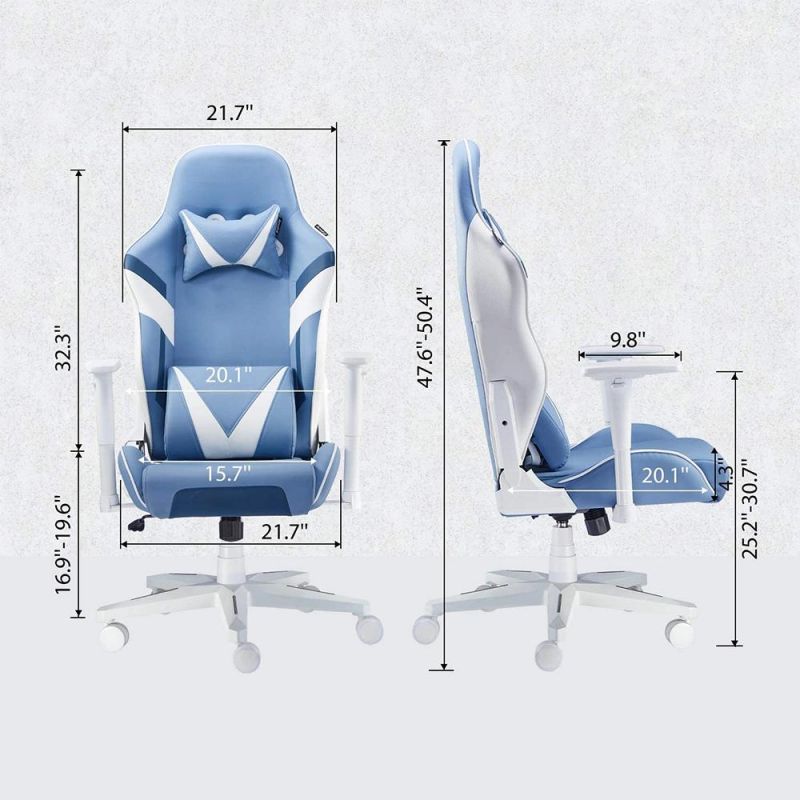 Ergonomic High Back Computer PU Leather Swivel Leather Gaming Chair