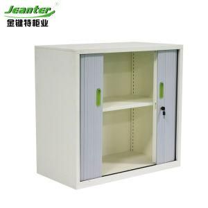 Full Height Metal Stationery Roller Shutter Door Cabinet with 4 Shelves