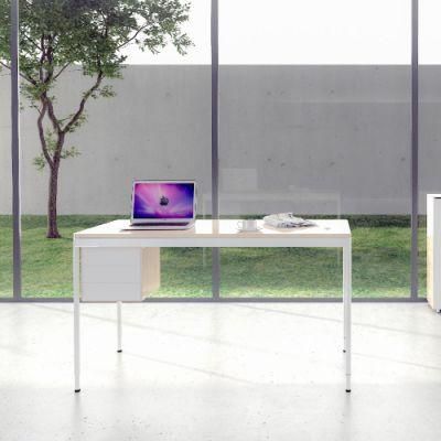 Made of Metal Carton Export Packed Office Furniture 4 Legs Standing Table
