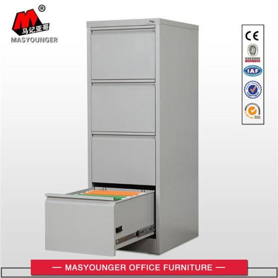 Office Furniture 4 Drawer Vertical Steel File Cabinet