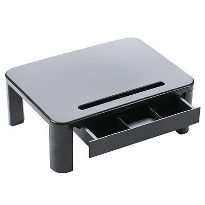 Height Adjustable Laptop Desk Computer Desk Monitor Stand with Drawer