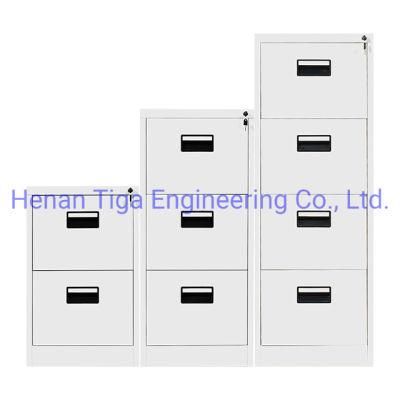 Easy Assembled Office Steel Storage Lateral File Cabinet Vertical Metal 4 Drawer Filing Cabinet