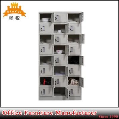 24 Door Metallic Storage Cabinet Metal Locker