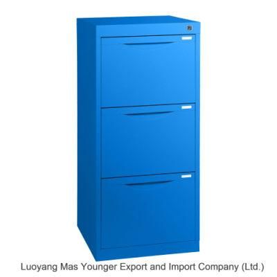 Office Kd Structure Vertical Steel Drawer Filing Cabinet