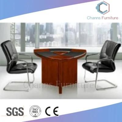 Triangle Conference Table Paper Veneer Meeting Desk for Reception (CAS-VMA14)