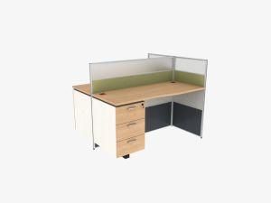 Popular 2 Person Office Workstation Partition Desk Organizer with Cheap Price