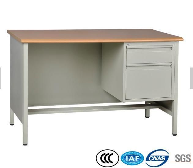 Factory Price Cheap Steel Office Furniture Office Desk with Hanging Pedestal